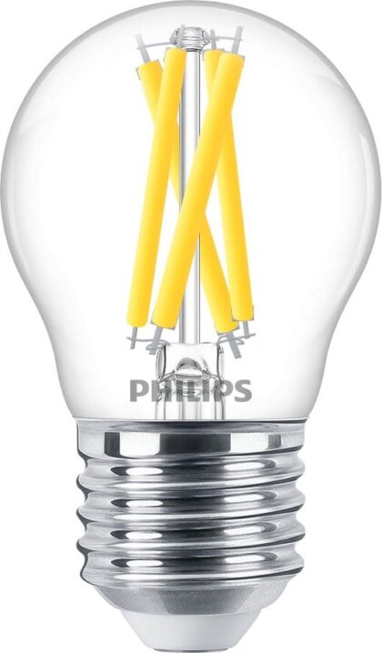 Philips Lighting MASTER LED kogellamp P45 Dim 3.4W 40W E27 2200-2700K 470lm CRI90 25000h 8719514449534