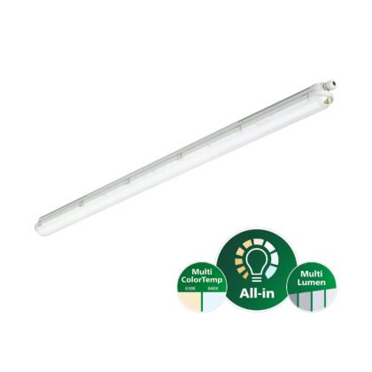 Philips Lighting CoreLine waterproof WT120C G3 All-in L1500 830/840 Symmetrisch IP66 IK08 TW3 8721103333674