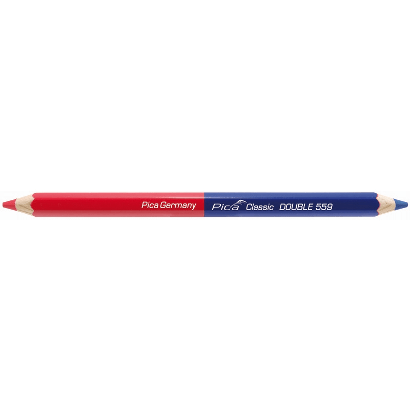 Pica Markeerstift Pica Duo Rood Blauw 17