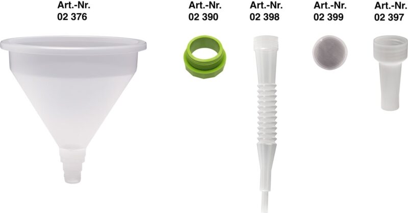 Pressol Funnel 10 l-white PE-Ø 355 mm-with accessories 02 376