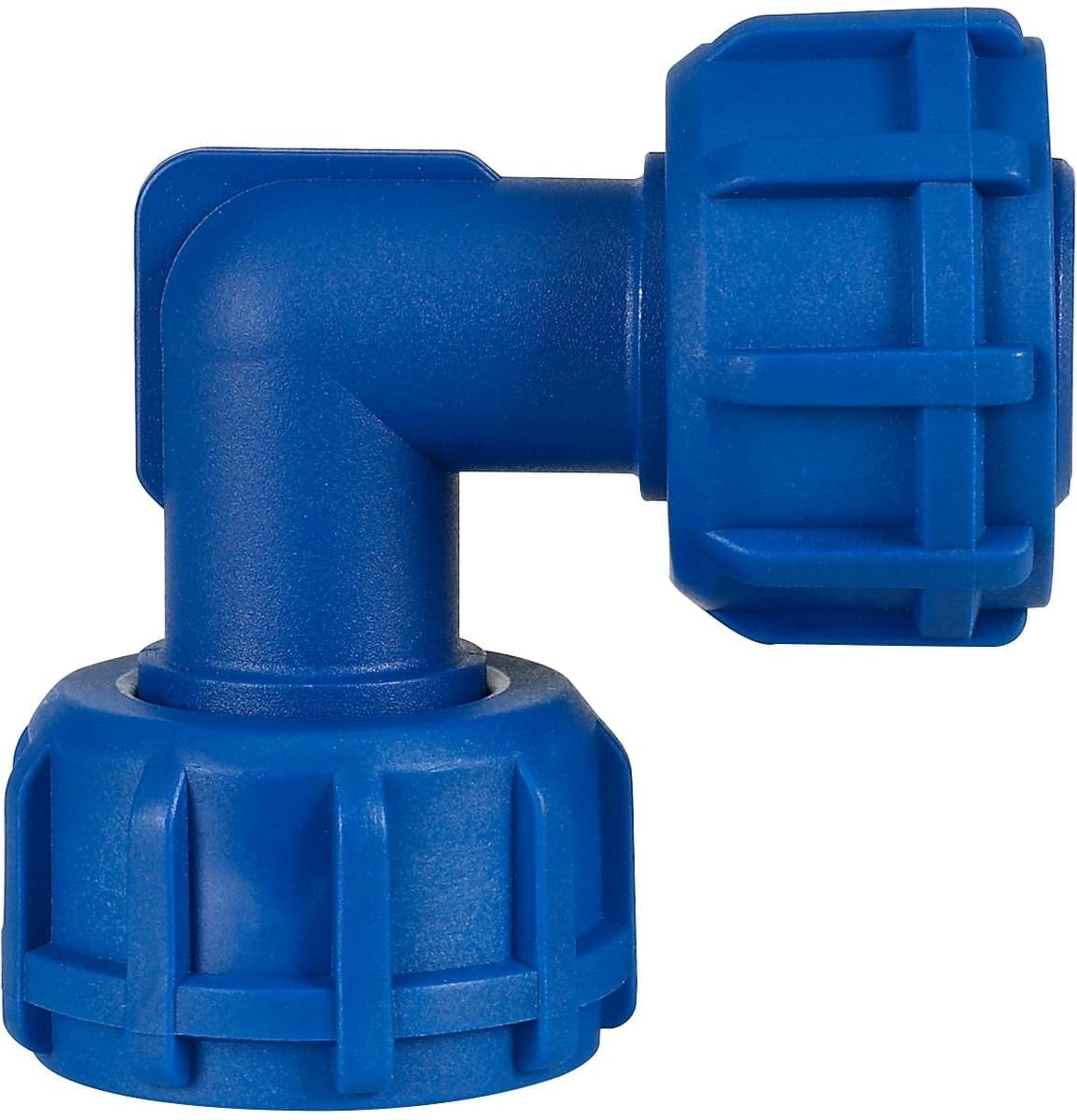 Pressol Bend 90° with 2 x union nut