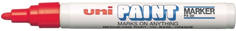 Pritt UNI-BALL PX20 PAINT MARKER ROOD 6.939.903