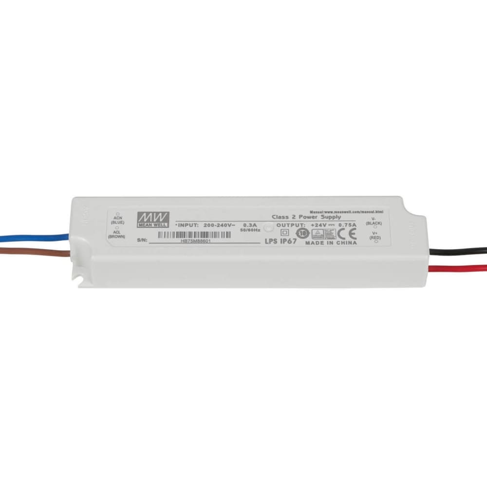 ProLED LED voeding gelijkspanning Eco II 36W 148x40x30mm 24Vdc IP67 L502403E