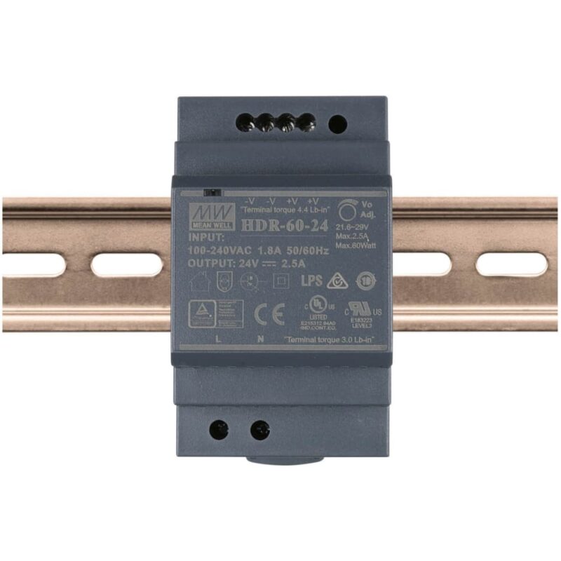 ProLED Switching power supply dinrail 24Vdc/60W L502406D1