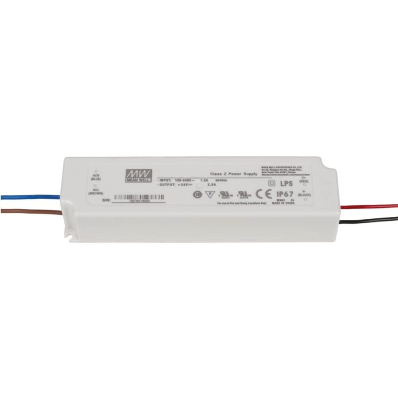 ProLED LED voeding gelijkspanning Eco II 100W 190x52x37mm 24Vdc IP67 L502410E