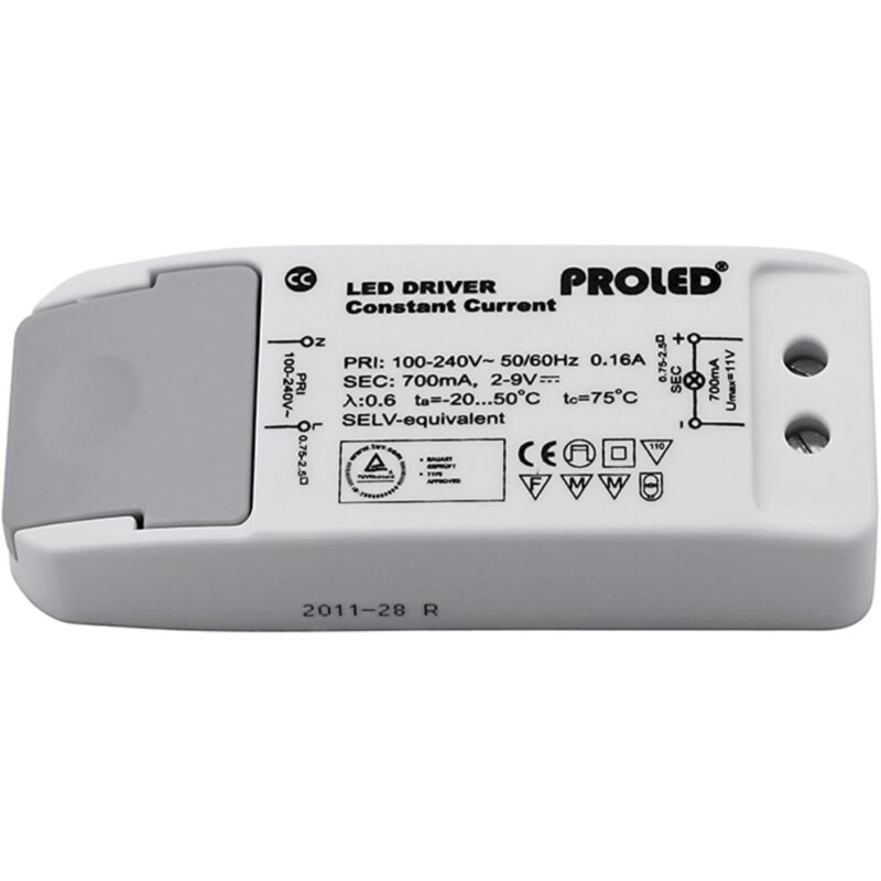 ProLED LED voeding gelijkstroom 20W 350mA 113x44x28mm L52335202G
