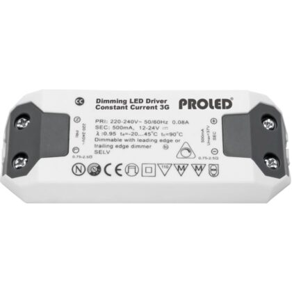 ProLED LED voeding gelijkstroom Triac dimbaar 20W 350mA 127x44x28mm L5233520D3G