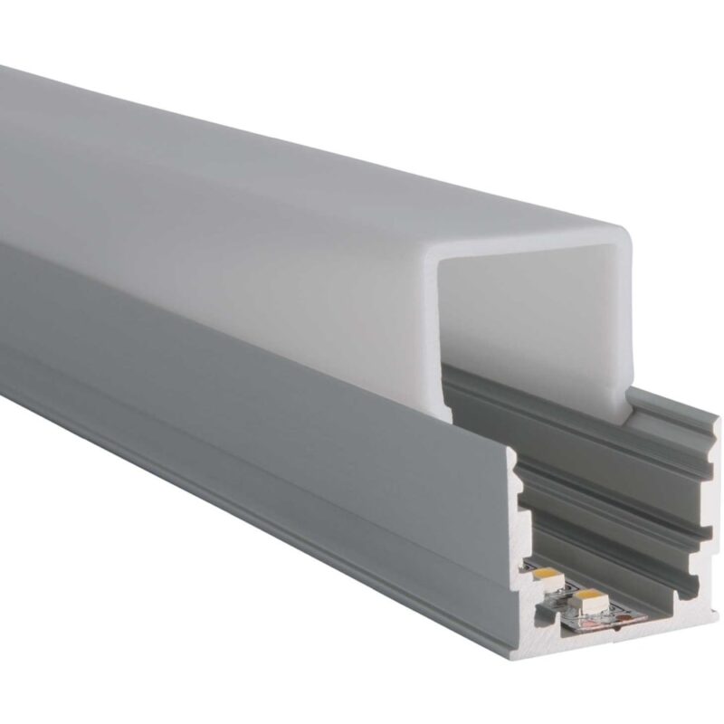 ProLED Proled Cover Profiel Medium M-Line Square 300cm vierkant opaal L690S1MX