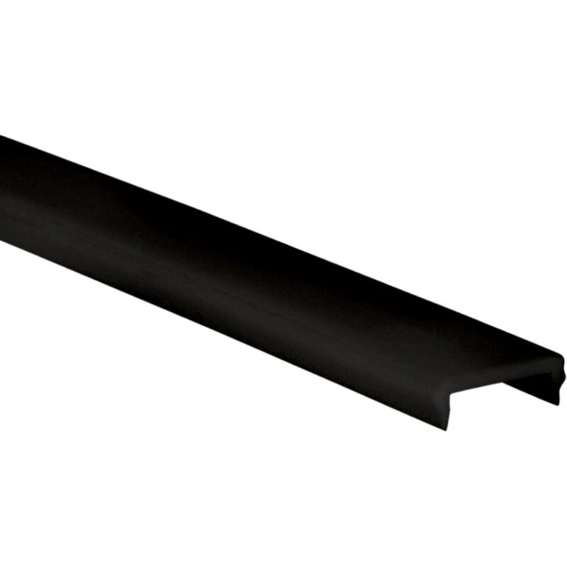 ProLED Proled Cover Profiel Medium M-Line Flat 300cm vlak zwart L690S3BX