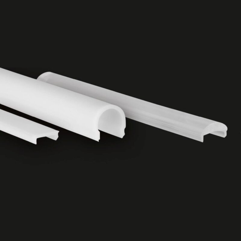 ProLED Proled Cover Profiel Small S-Line Flat 200cm vlak break resistant opaal L691S3MB