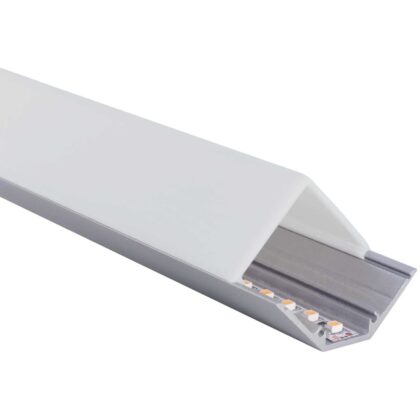 ProLED Proled Cover Profiel Corner C-Line 200cm driehoek opaal L69LC1M