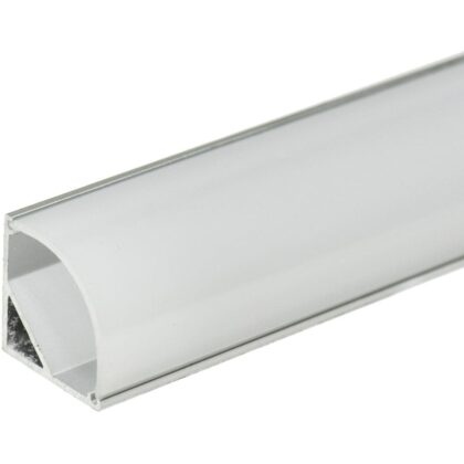 Prolumia Eco-Line melkwitte lens voor Eco-line hoekprofiel ref.46291160 46291167