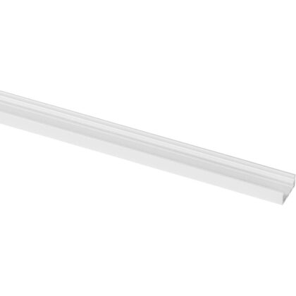 Prolumia Aluminium profiel 2m wit RAL 9003 mat opbouw 8mm wit 46291331