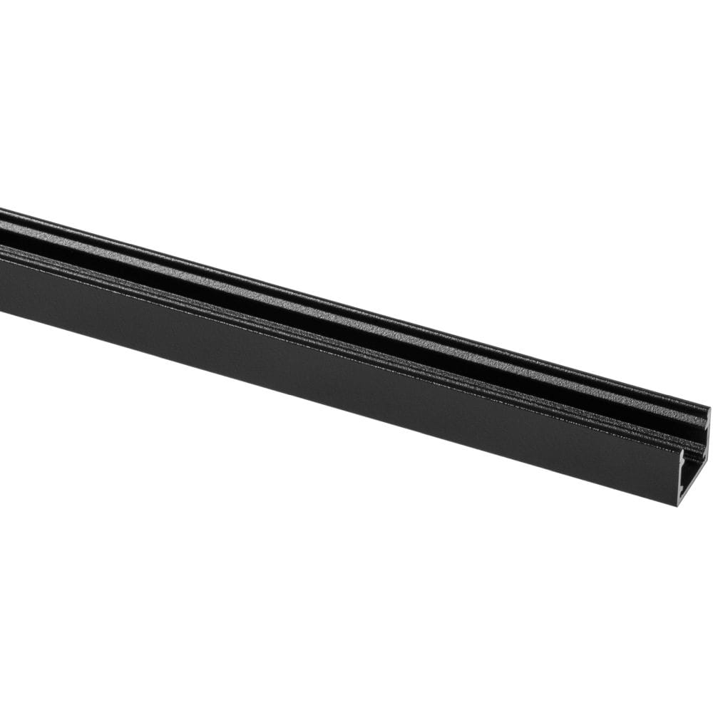 Prolumia Aluminium profiel 3m zwart RAL 9005 mat opbouw 15mm zwart 46291355