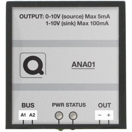 Qbus Analoge dimmermodule (1x 0/1-10V) ANA01