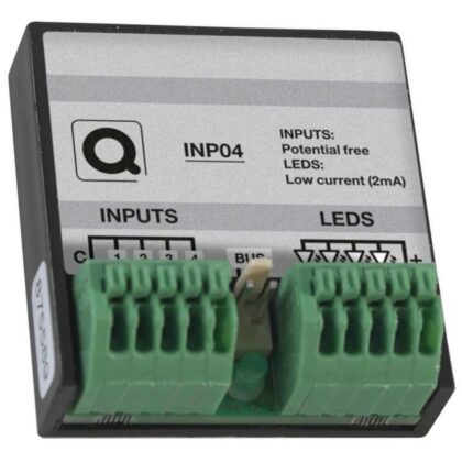 Qbus Inputmodule (4x extern - 0 Volt) INP04