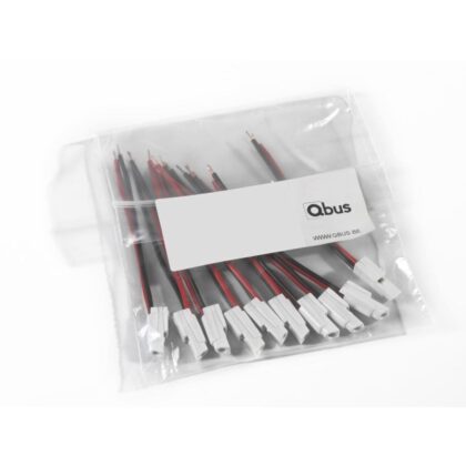Qbus Ambere LED voor Niko Drukknop op INP02/04 - 10 stuks LED10/NA