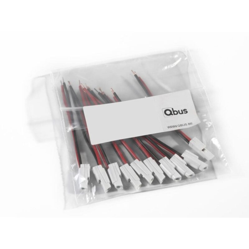 Qbus Ambere LED voor Niko Drukknop op INP02/04 - 10 stuks LED10/NA