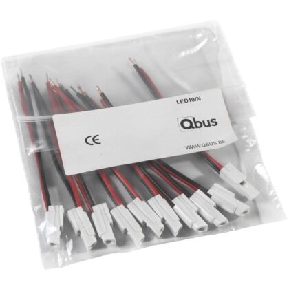 Qbus Blauwe LED voor Niko Drukknop op INP02/04 - 10 stuks LED10/NB