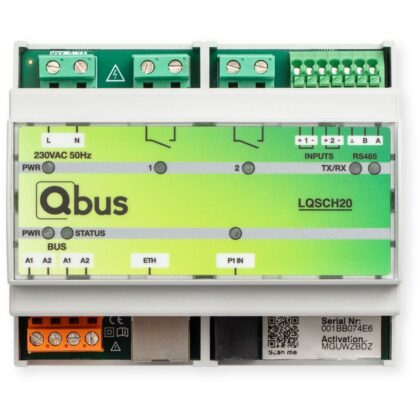 Qbus Luqas Charging Hub laadpleinmanagementsysteem tot 20 laadpunten LQSCH20SA