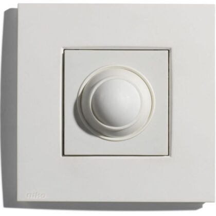 Qbus Aanwezigheidsdetector serie Niko White 101 MDI01/101