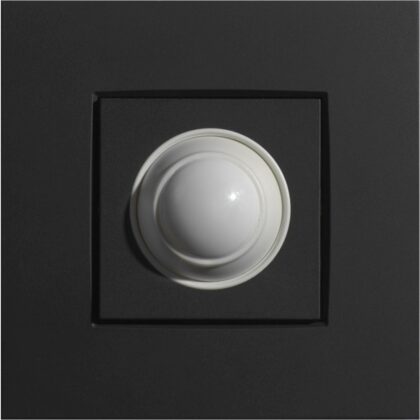 Qbus Aanwezigheidsdetector serie Niko Anthracite 122 MDI01/122
