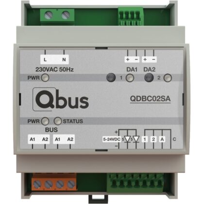 Qbus Dali broadcast module