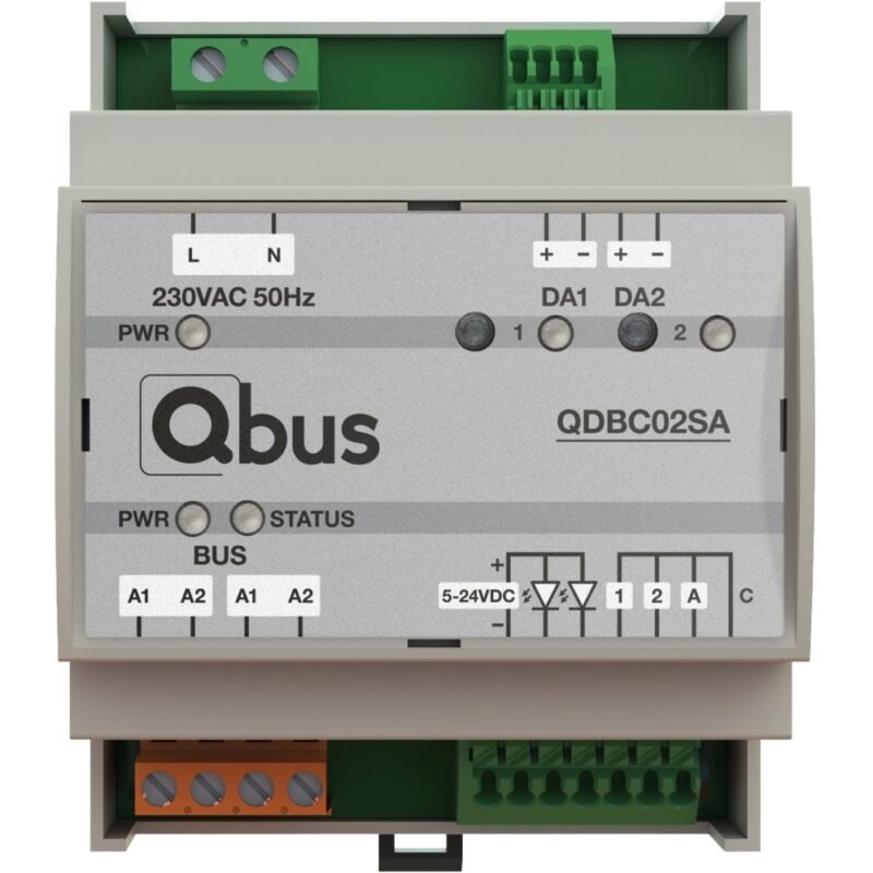 Qbus Dali broadcast module