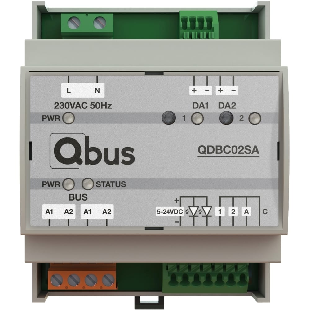 Qbus Dali broadcast module