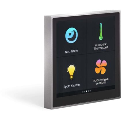Qbus RoomMate Controller Aluminium RMT/Alu