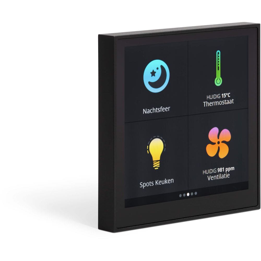 Qbus RoomMate Controller Black RMT/B