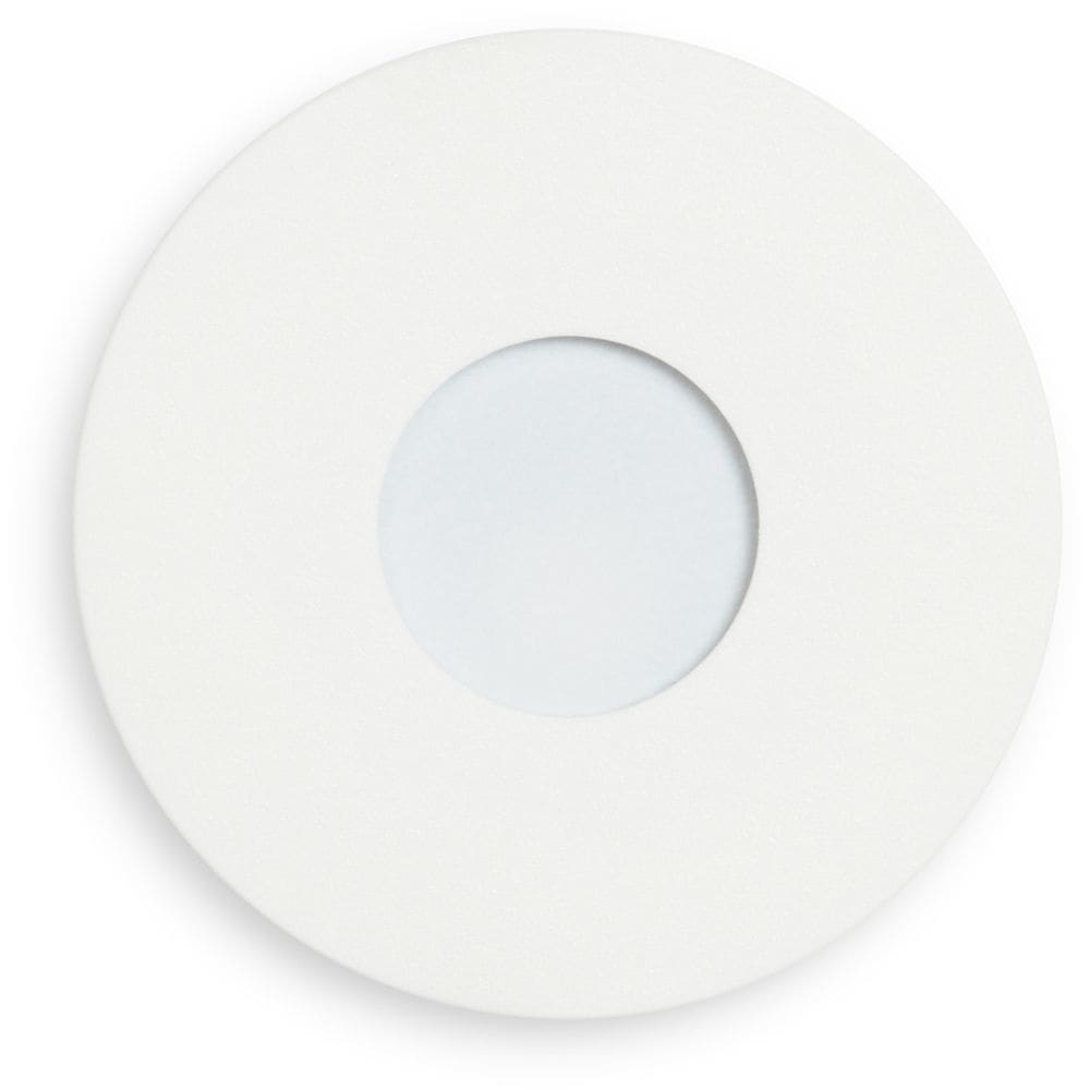 Qbus Bewegings- en lichtsensor in witte inbouwbehuizing SENMoLi/RW