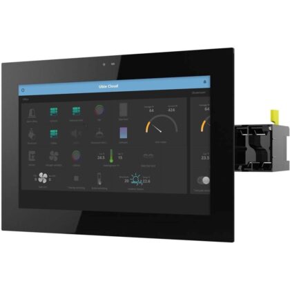 Qbus 8'' touch screen voor bediening Ubie apps & Videofonie. POE-gevoed