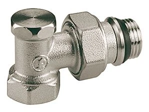 Giacomini voetventiel haaks verchroomd zelfdichtend 1/2" R16X033