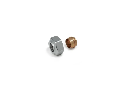 Giacomini   R178E adapter 3/4 ec voor koper/stalenbuis 3/4 E X 15TR R178EX104