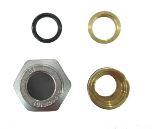 Giacomini klemkoppeling 18AA x 16 mm - voor koper buis R178X035