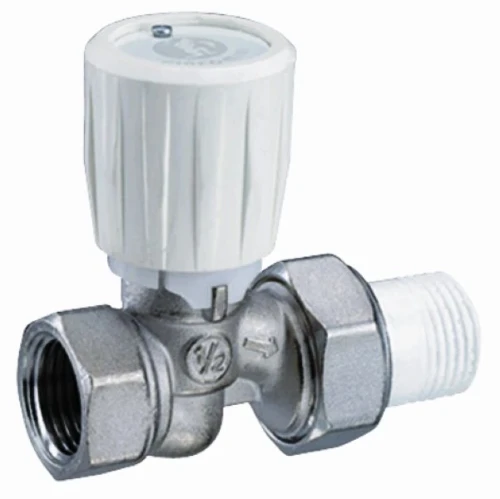 Giacomini   rechte thermostatiseerbare radiatorkraan 3/8 x 3/8 R422X132