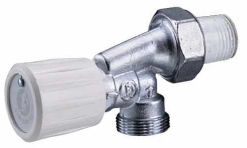 Giacomini   haaks verkeerde thermostatiseerbare radiatorkraan 1/2 x 1/2 R435X053