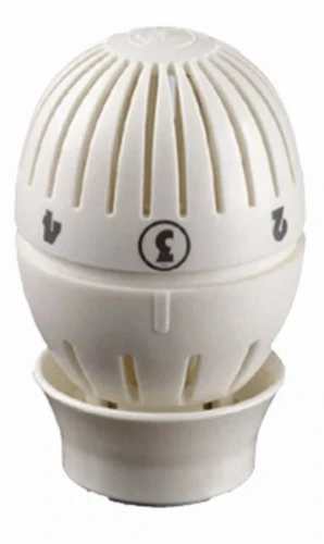 Giacomini thermostaatknop R470 - wit - met clip-clap bevestiging R470X001