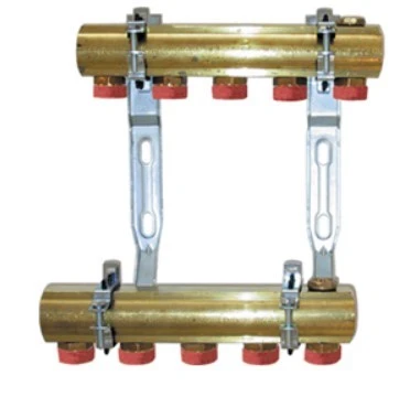 Giacomini R5515R voorgemonteerde collector 4/4 - 6 x 18AA R551RY006