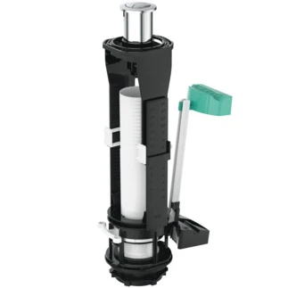 Ideal Standard WSS spoelklep 3/6 liter incl. rozet+knop - chroom R6578AA