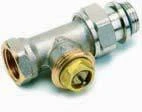 Comap 809 rechte thermostatiseerbare radiatorkraan 3/8 x 3/8 R809603