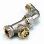 Comap 809CB rechte thermostatiseerbare radiatorkraan met bocht 1/2 x 1/2 R809604C