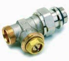 Comap 809E rechte thermostatiseerbare radiatorkraan 1/2 x M22 R809704B