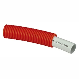 Giacomini R999R meerlagenbuis met mantel 16 x 2 mm (rollengte 50m) - rood - prijs per meter R999RY124