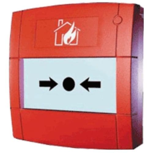 RAS Safety en Security DRUKKNOP ROOD
