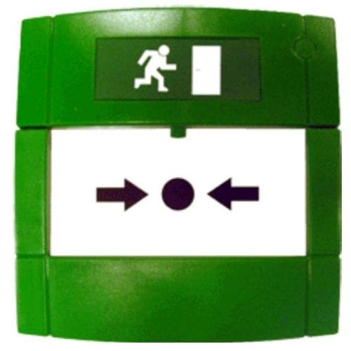 RAS Safety en Security Drukknop groen