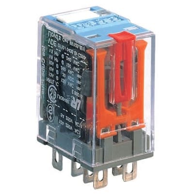 RELECO Relais 2x wisselcontact 24vac LED C7-A20X/AC24V