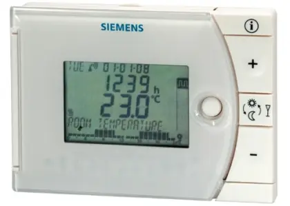 Siemens REV13 ruimtethermostaat met dagschakelklok REV13