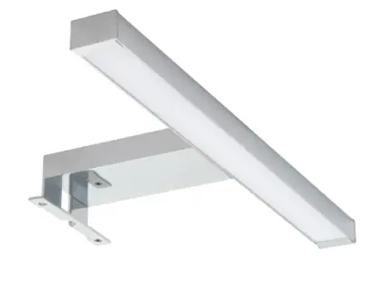 Kivu led verlichting 310 mm - chroom - inclusief adapter RIC.462